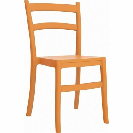 SIESTA Tiffany Dining Chair Orange, 2PK ISP018-ORA